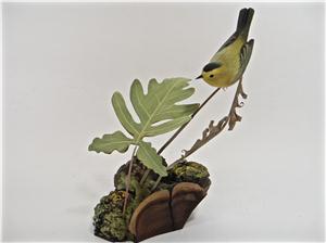 LIFE-SIZE WILSON'S WARBLER